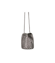 DRAGON DIFFUSION POMPON DOUBLE JUMP COVERTFOIL CROSSBODY BAG