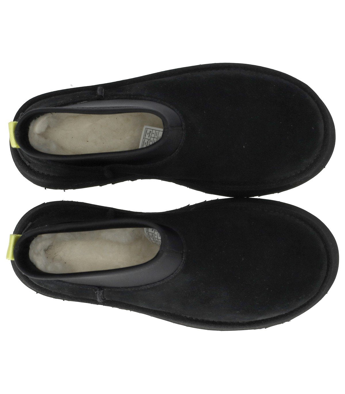 UGG CLASSIC MINI DIPPER BLACK BOOT