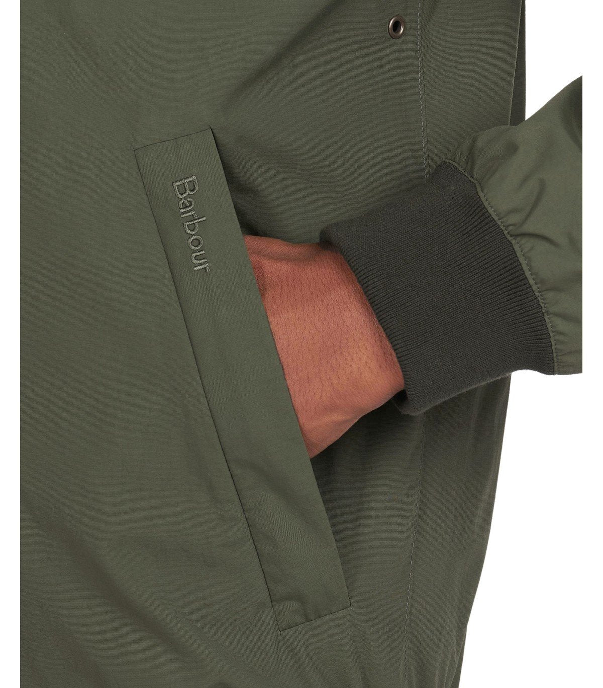 BARBOUR ROYSTON OLIVE GREEN JACKET