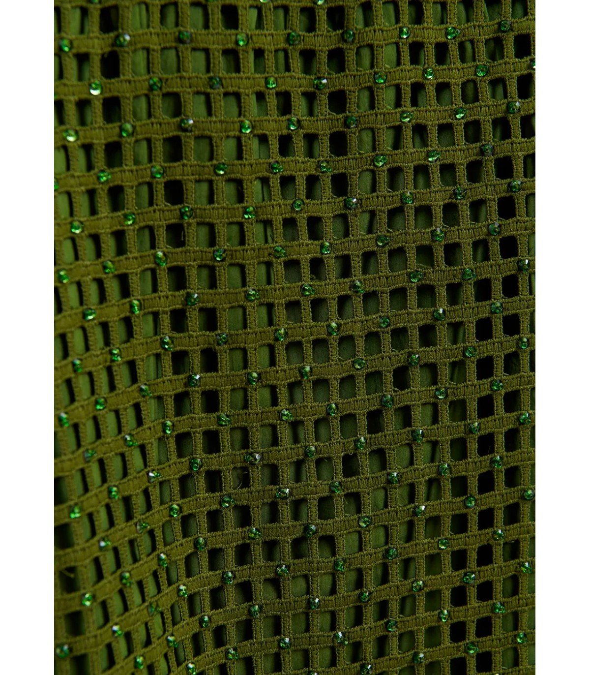 ESSENTIEL ANTWERP HANDKERCHIEF KHAKI MIDI SKIRT