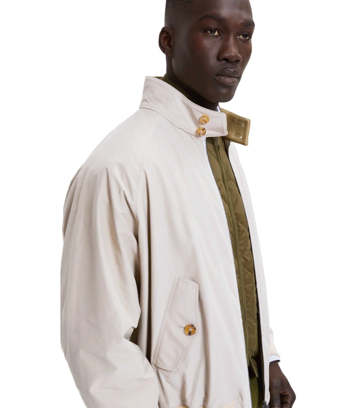 BOMBER G9 HARRINGTON MIST BARACUTA