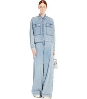 JEANS WIDE LEG VEGA AZZURRO MAX MARA WEEKEND