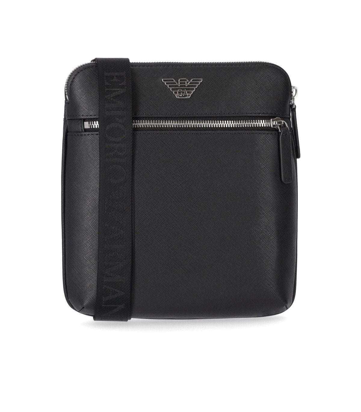 EMPORIO ARMANI BLACK CROSSBODY BAG
