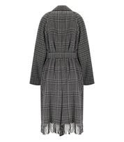 MAX MARA WEEKEND CARPI GRIJS COAT MET RIEM