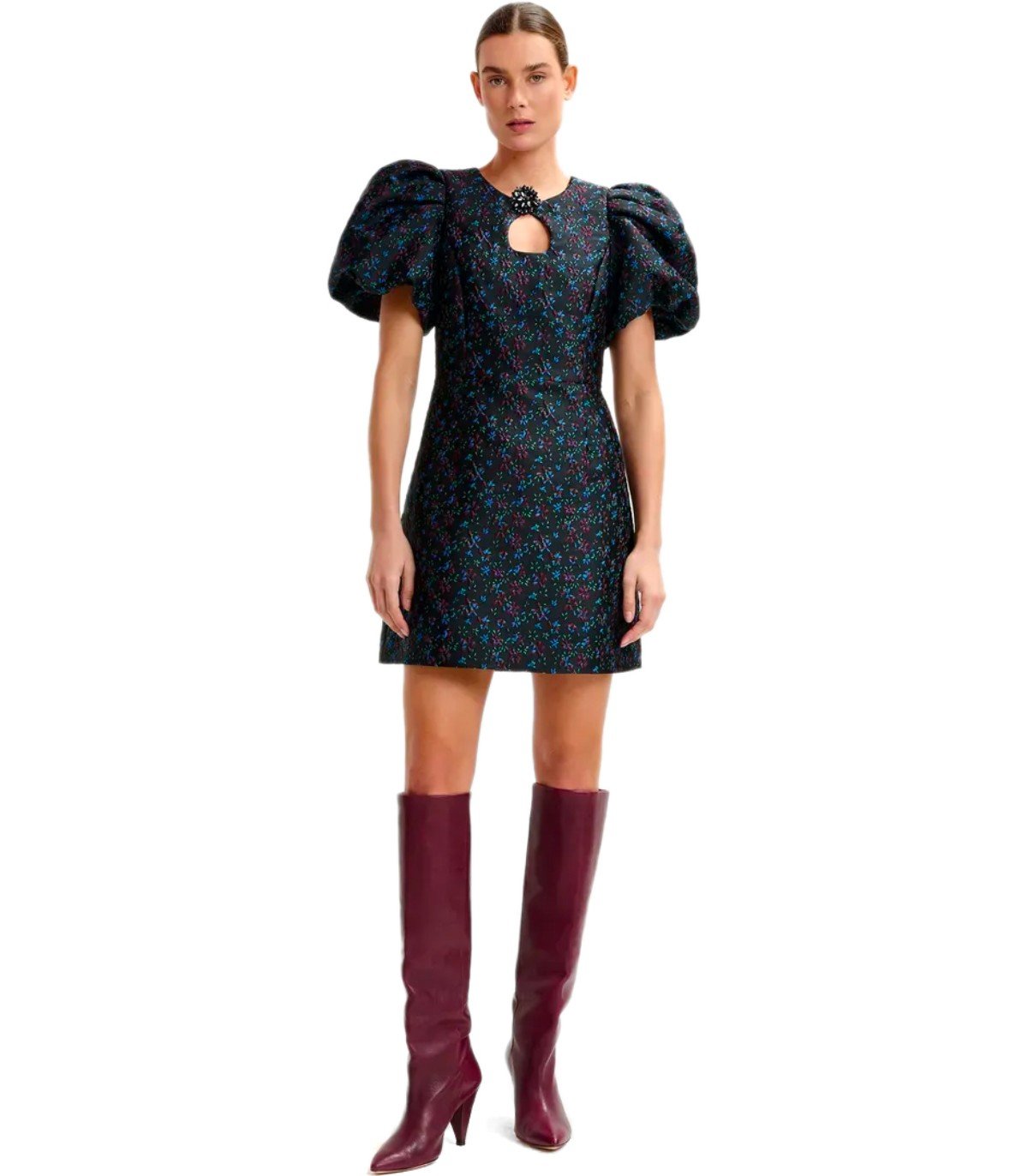 ESSENTIEL ANTWERP INFLUENCE BLACK DRESS