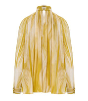 ELISABETTA FRANCHI BUTTER CURRY BLOUSE