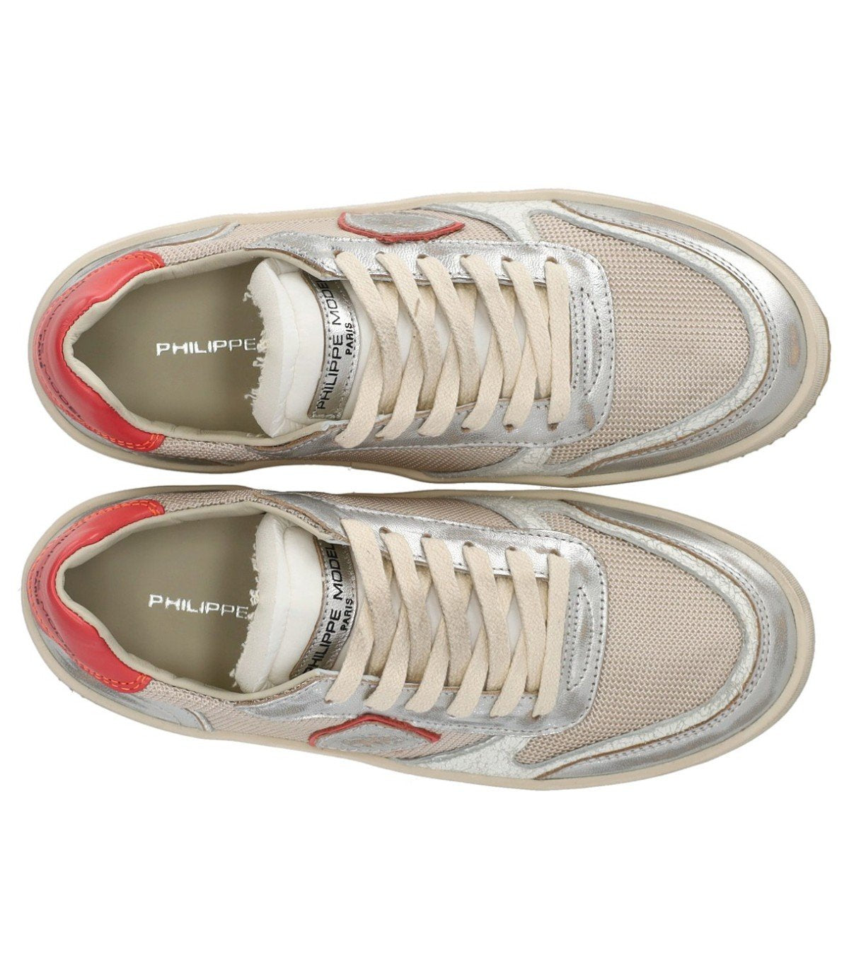 SNEAKER NICE SABBIA CORALLO PHILIPPE MODEL