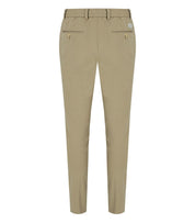 MANUEL RITZ BEIGE COTTON REGULAR FIT PANTS
