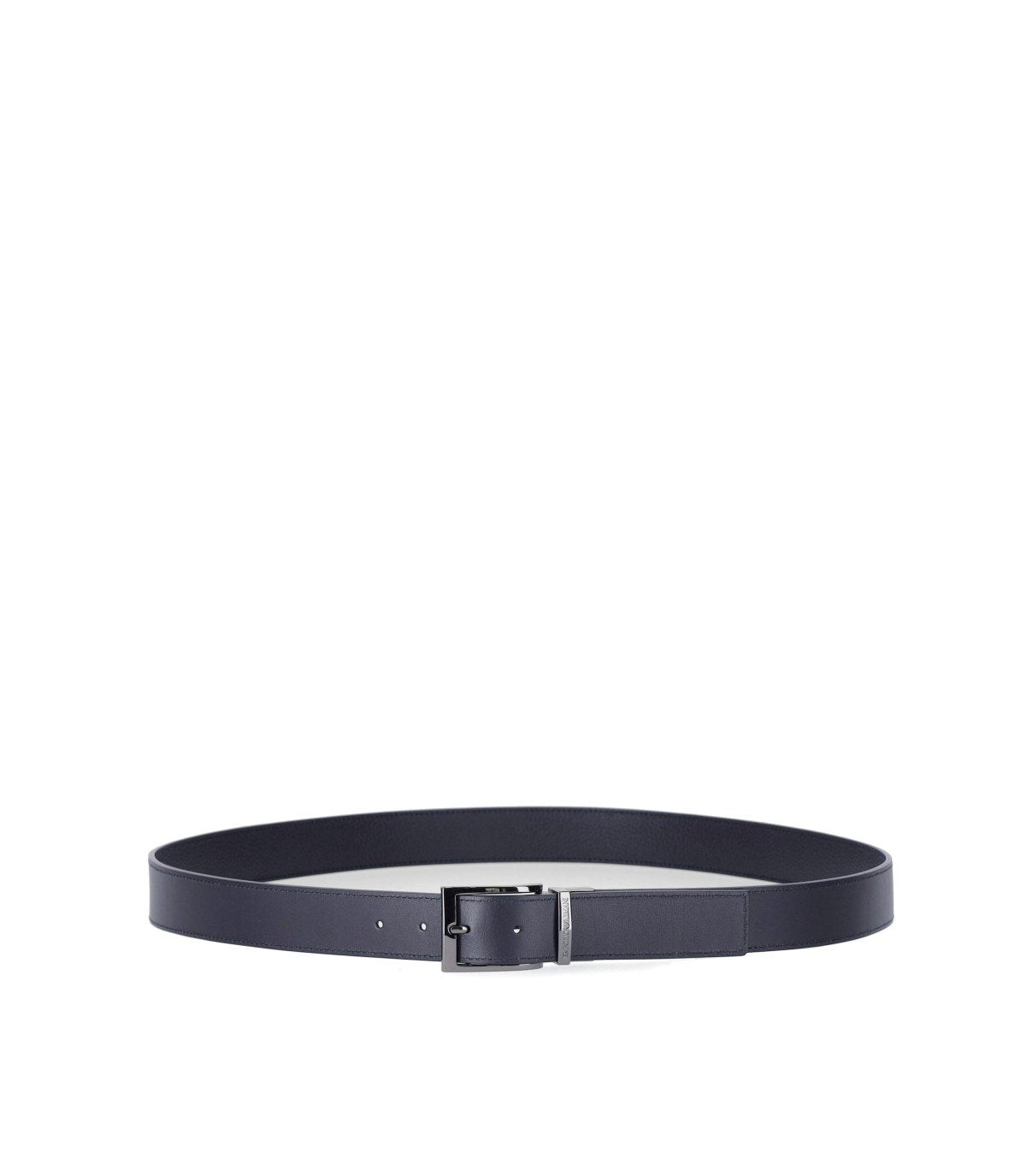 EMPORIO ARMANI NAVY BLUE REVERSIBLE BELT