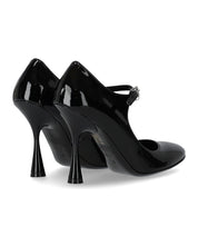 ZAPATO DE TACÓN MARY JANE CARLI NEGRO NCUB