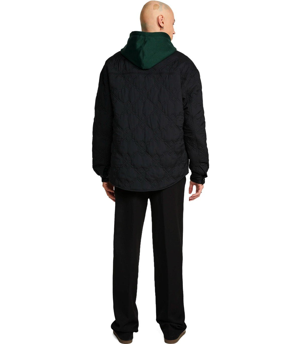 DAILY PAPER RAJUB SCHWARZES OVERSHIRT