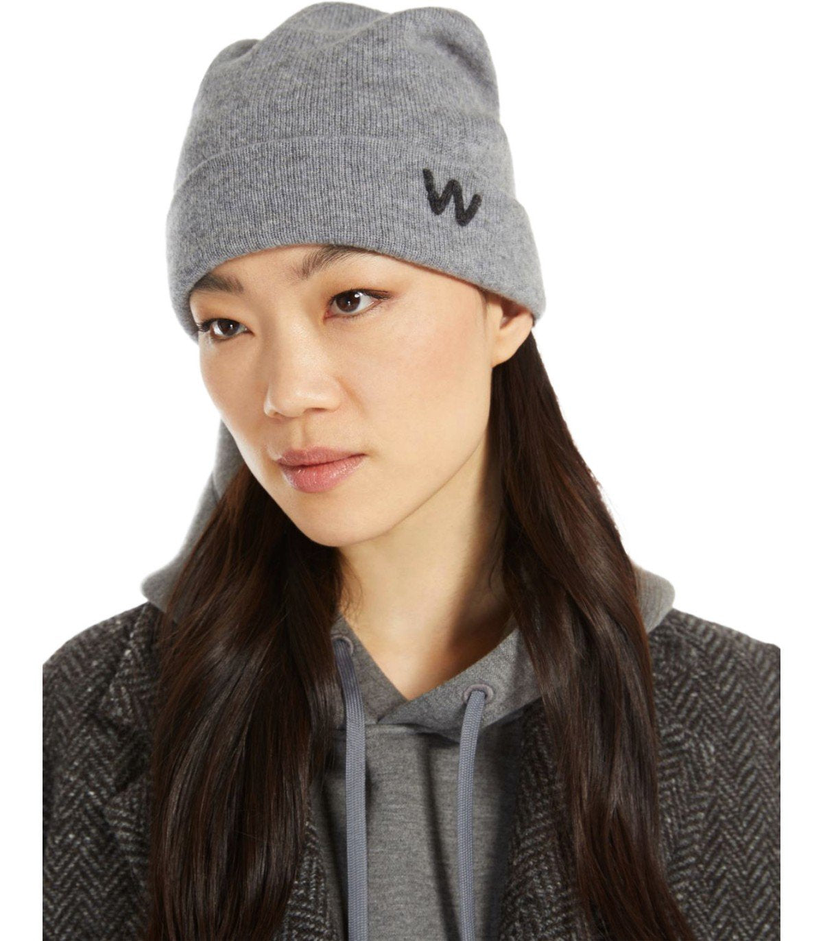 MAX MARA WEEKEND CAIMANONE GREY BEANIE