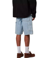 BERMUDA SINGLE KNEE AZZURRO CARHARTT WIP