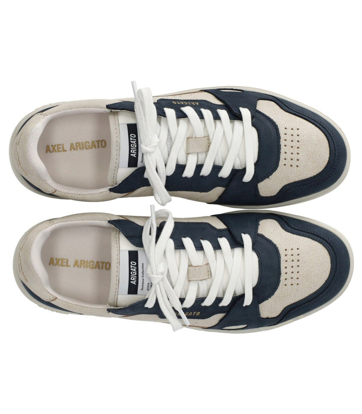 AXEL ARIGATO DICE LO BEIGE BLUE SNEAKER