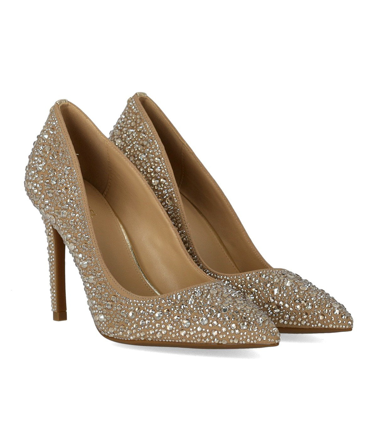 MICHAEL KORS ALINA FLEX GOLD PUMPS