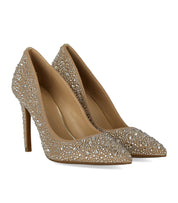 MICHAEL KORS ALINA FLEX GOLD PUMPS