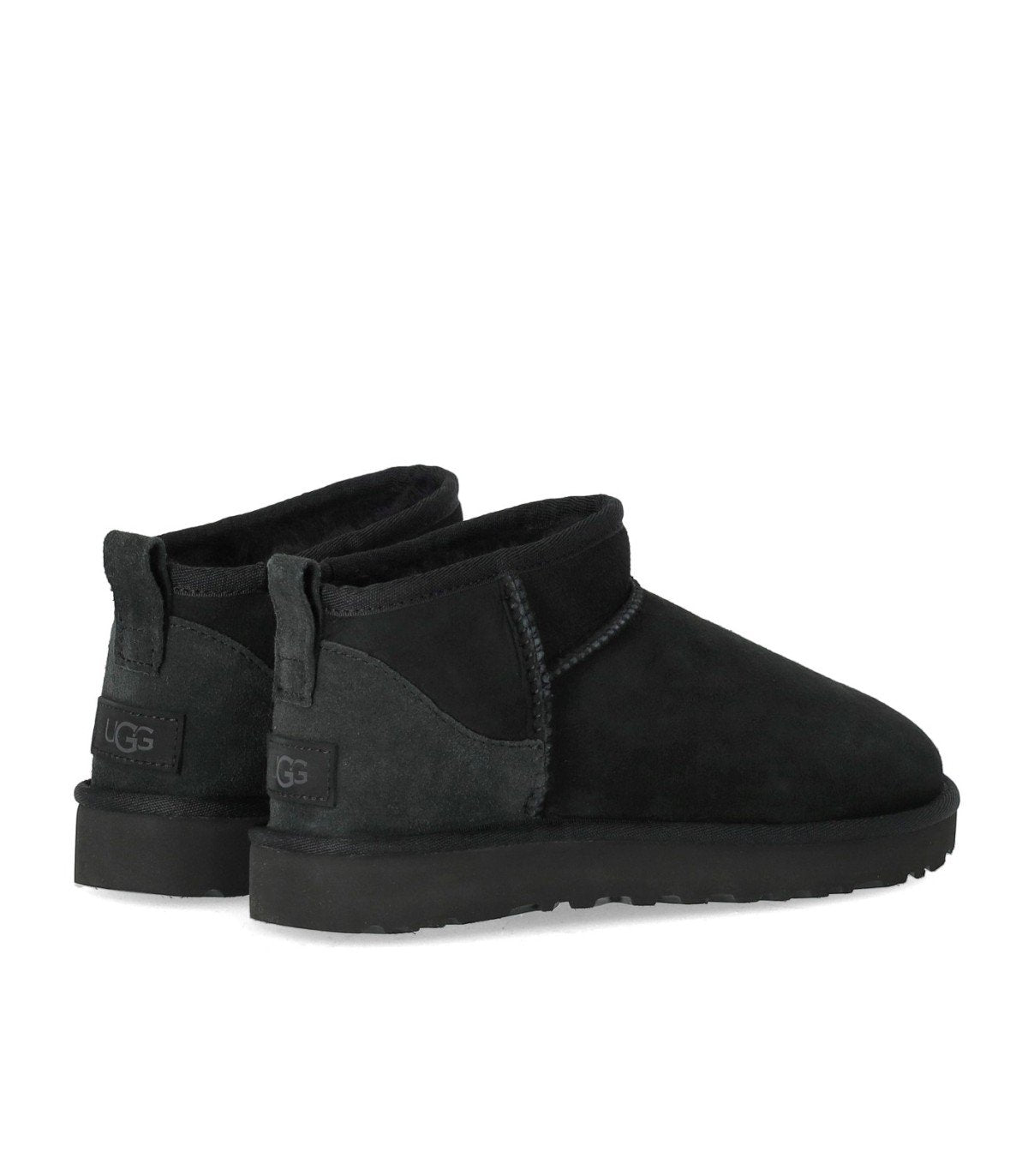UGG CLASSIC ULTRA MINI BLACK BOOT