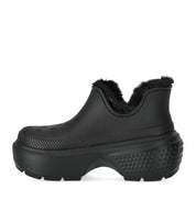 CROCS STOMP BLACK BOOTIE