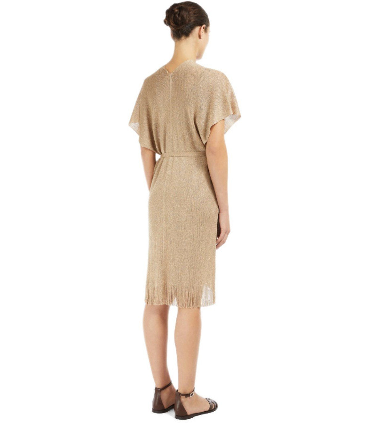 MAX MARA BEACHWEAR DONNOLA GOLD KIMONO