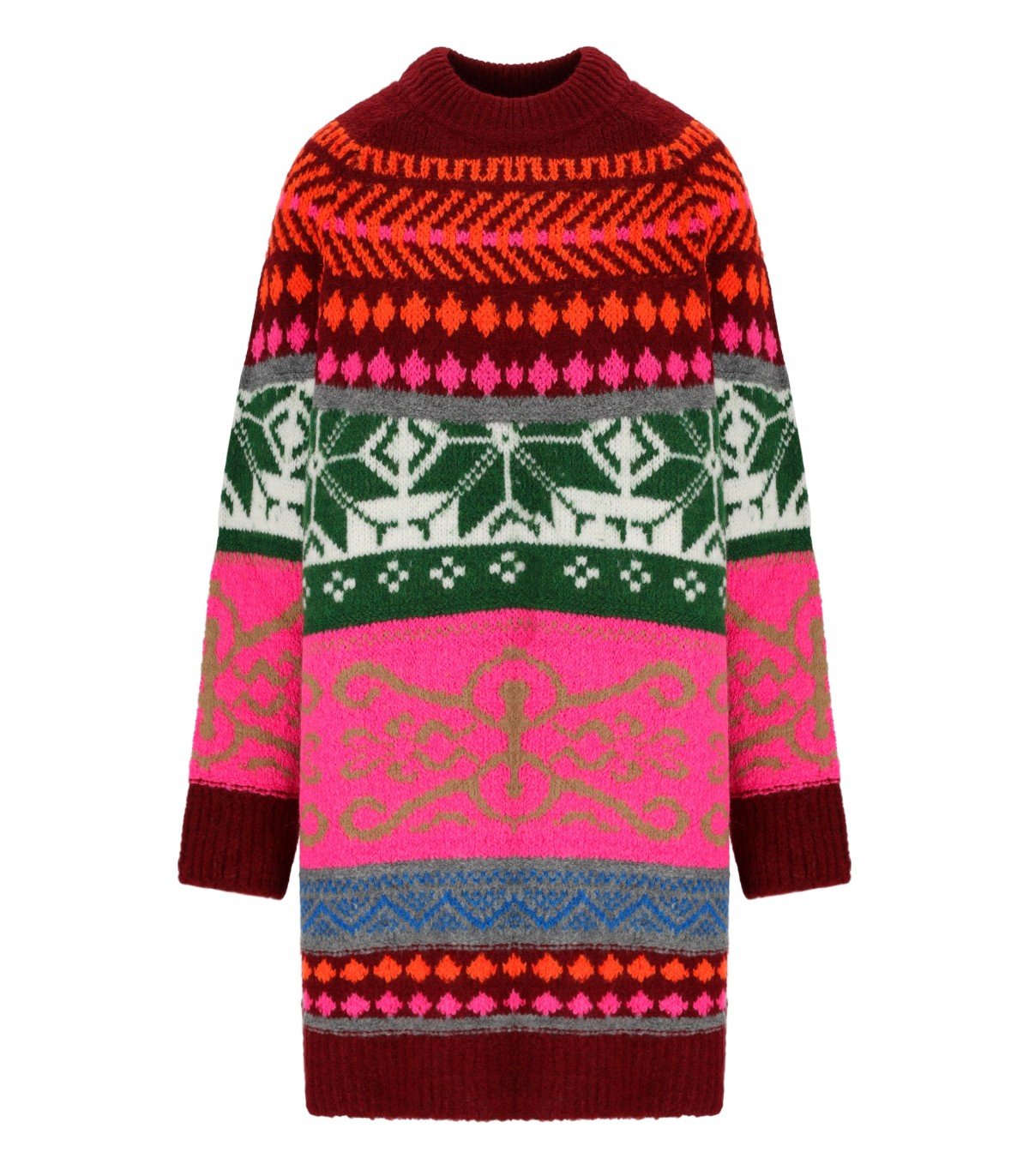 ESSENTIEL ANTWERP ICON MEHRFARBIGES KLEID