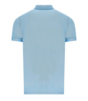 POLO REVERSIBILE DOUBLE CIELO PERLA BOB