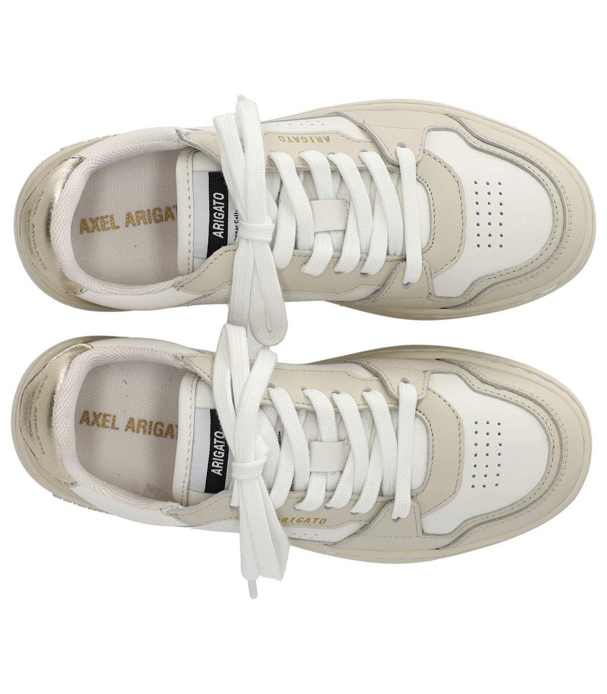 AXEL ARIGATO DICE LO WHITE GOLD SNEAKER
