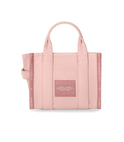 MARC JACOBS THE JACQUARD SMALL TOTE ROSE HANDBAG