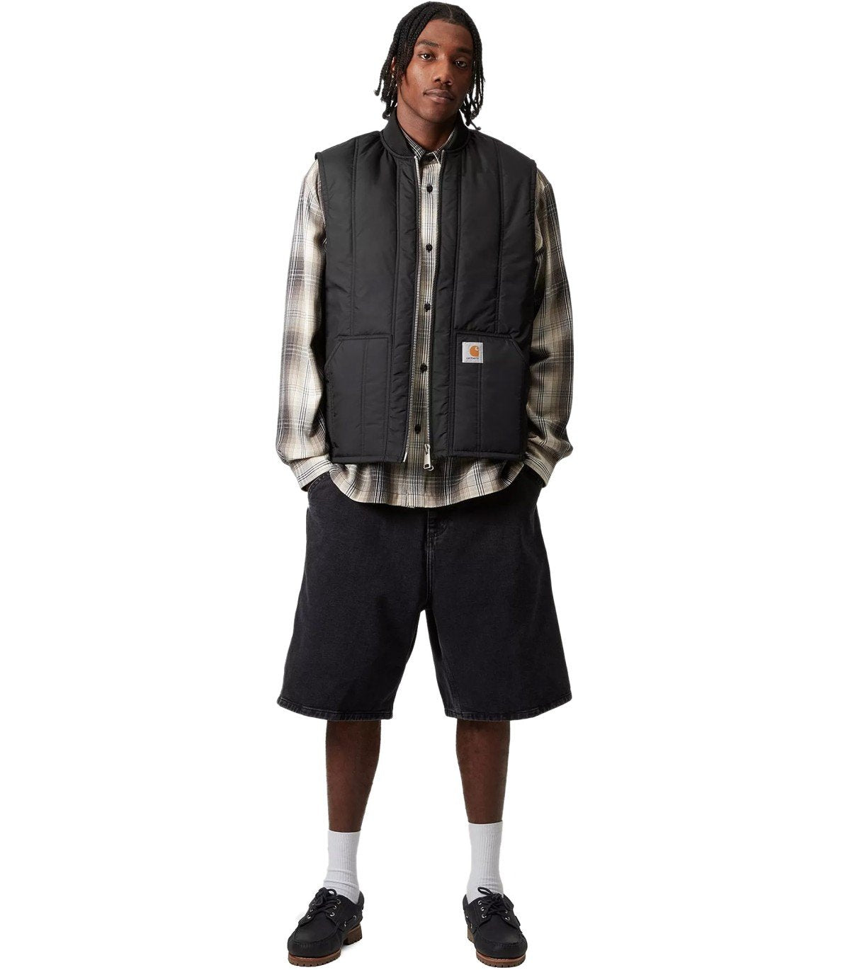 CARHARTT WIP LACHLAN BLACK VEST