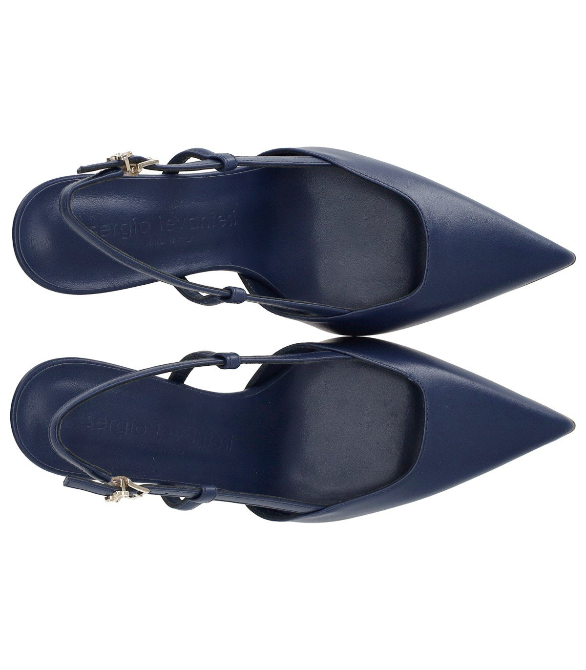 ZAPATO DE TACÓN SLINGBACK KATE AZUL SERGIO LEVANTESI
