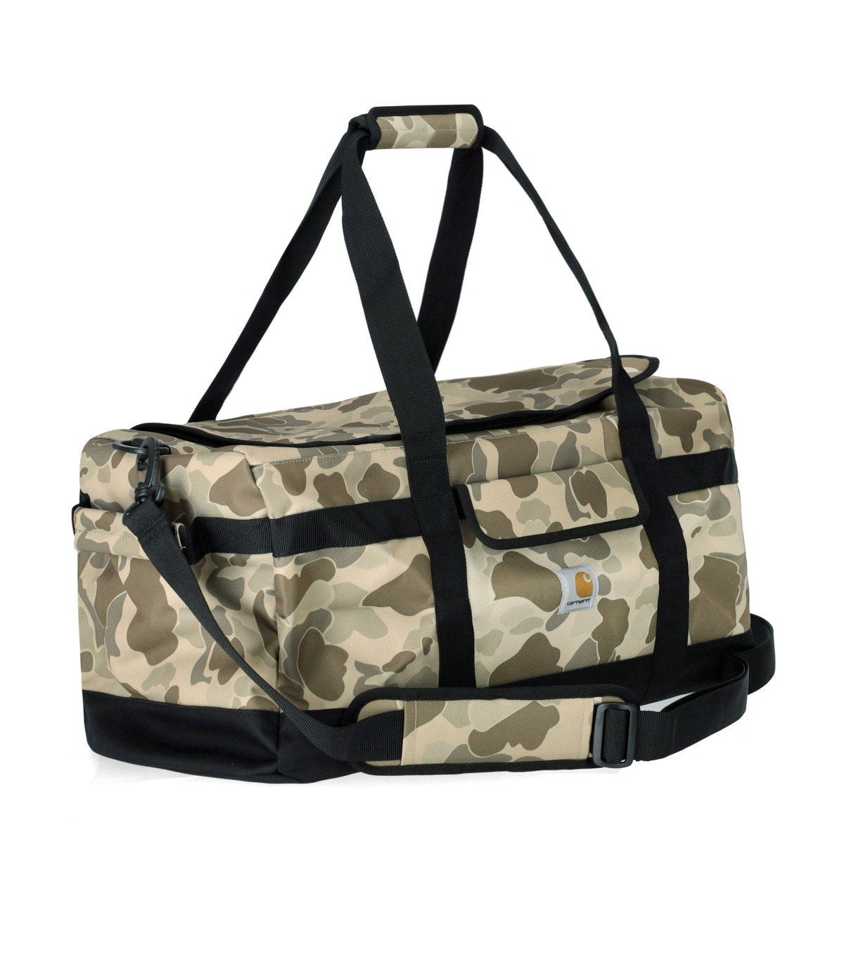CARHARTT WIP JACK CAMO DUCK DESERT DUFFLE BAG