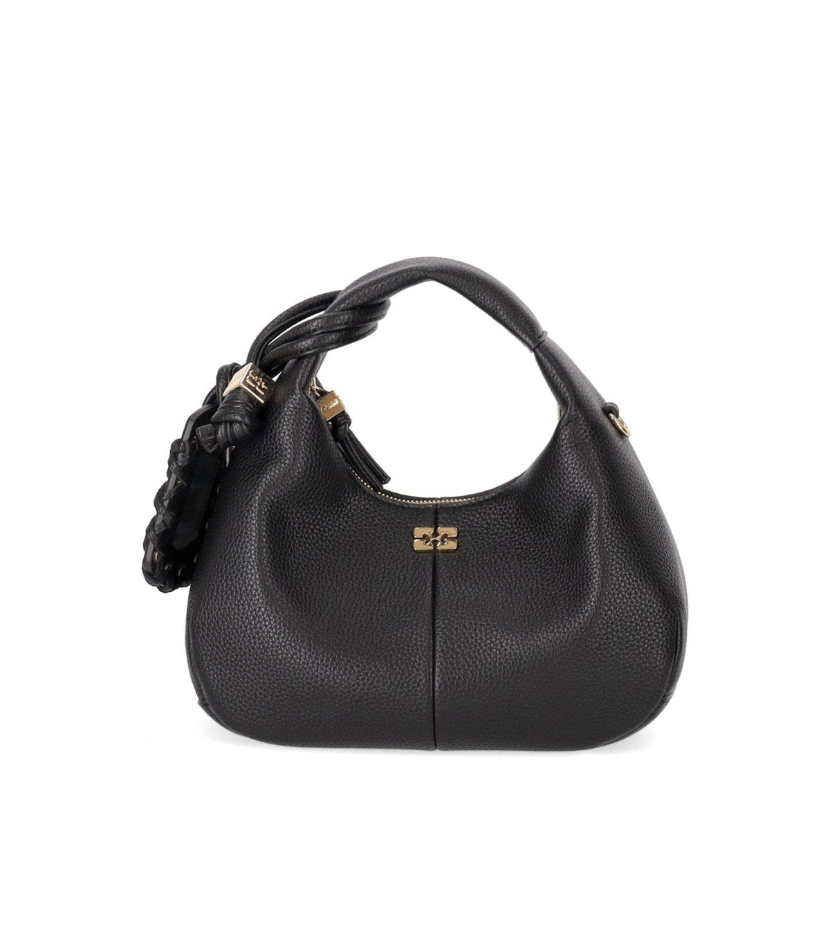 GANNI HOBO MINI SCHWARZE TASCHE