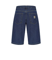 CARHARTT WIP LANDON BLUE BERMUDA SHORTS