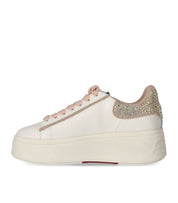 ASH MOBY STRASS BIS WHITE PINK SNEAKER