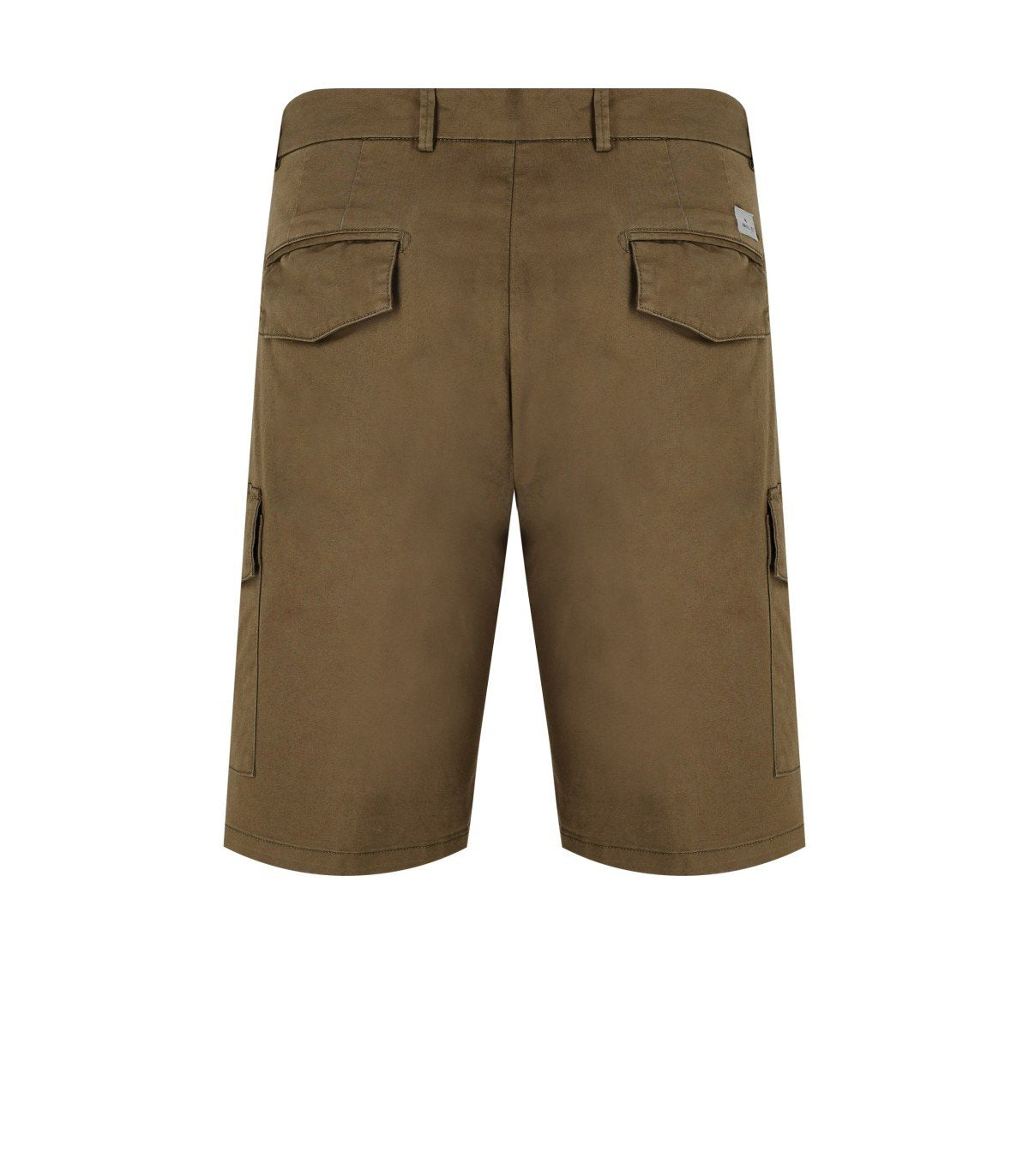 MANUEL RITZ MILITARY GREEN CARGO BERMUDA SHORTS