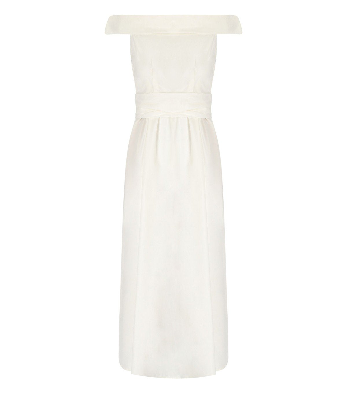 MAX MARA WEEKEND PROSIT WHITE DRESS