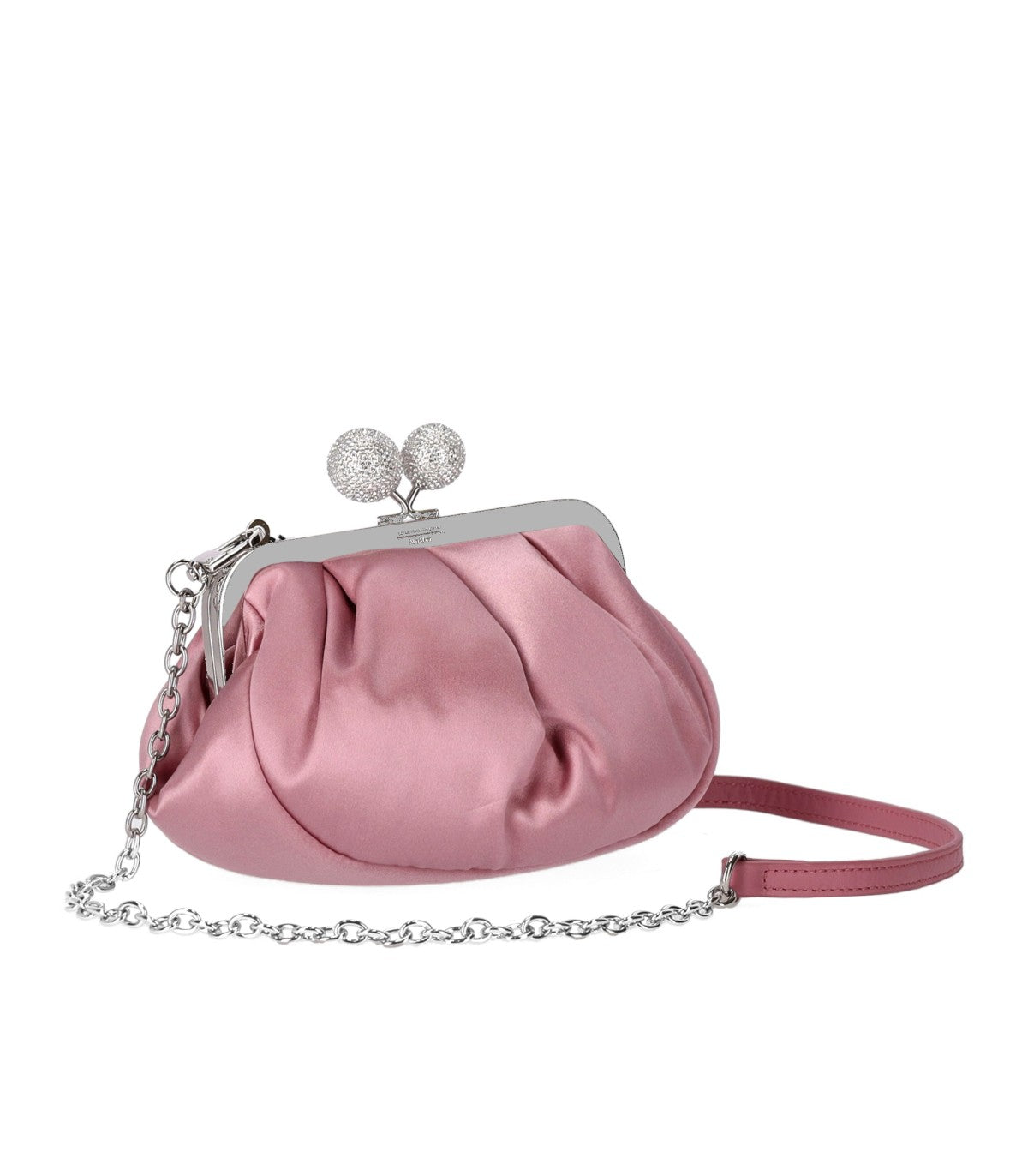 MAX MARA WEEKEND PASTICCINO EMMY SMALL PINK CLUTCH BAG
