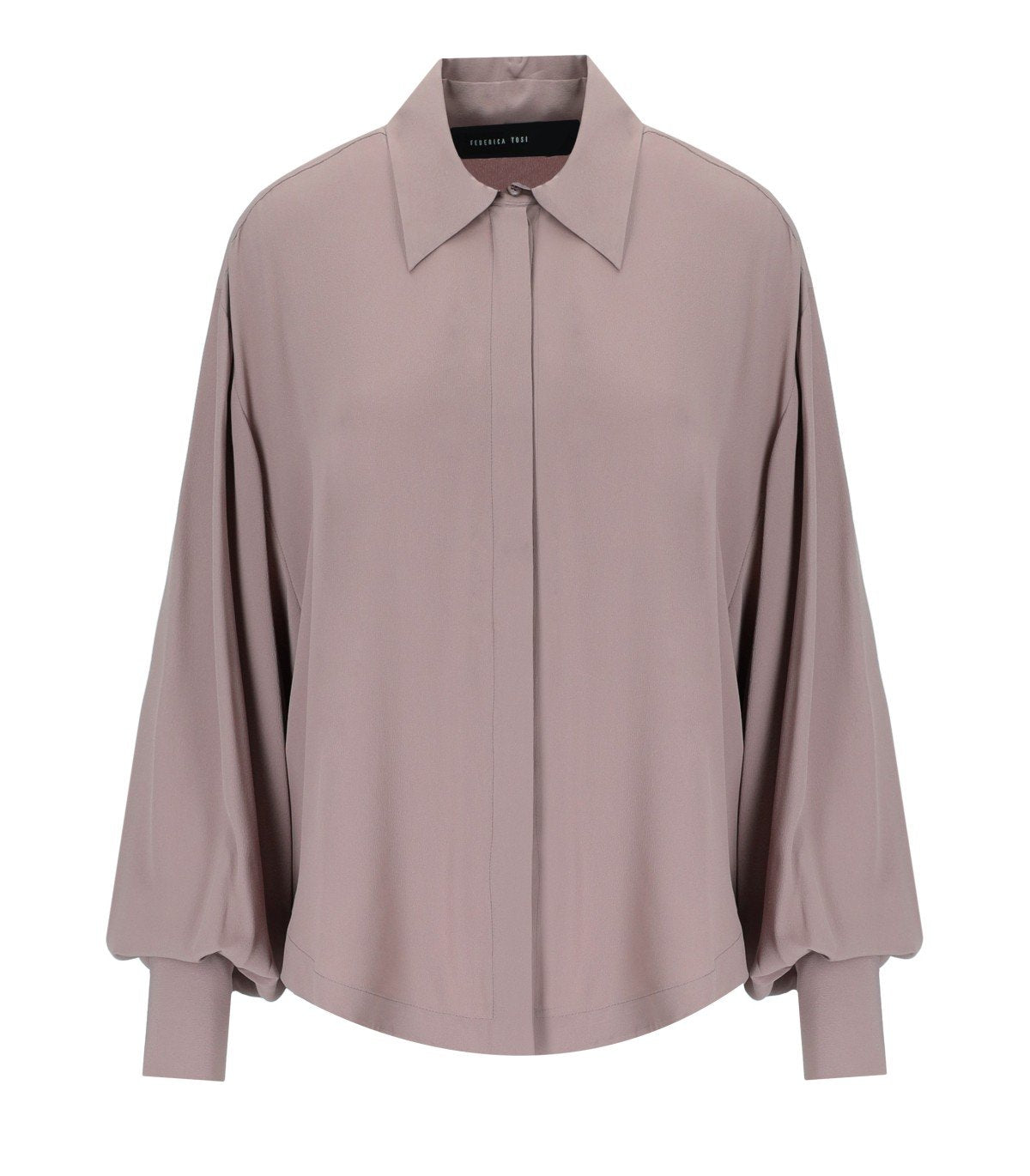 CAMICIA OVERSIZE MALVA FEDERICA TOSI