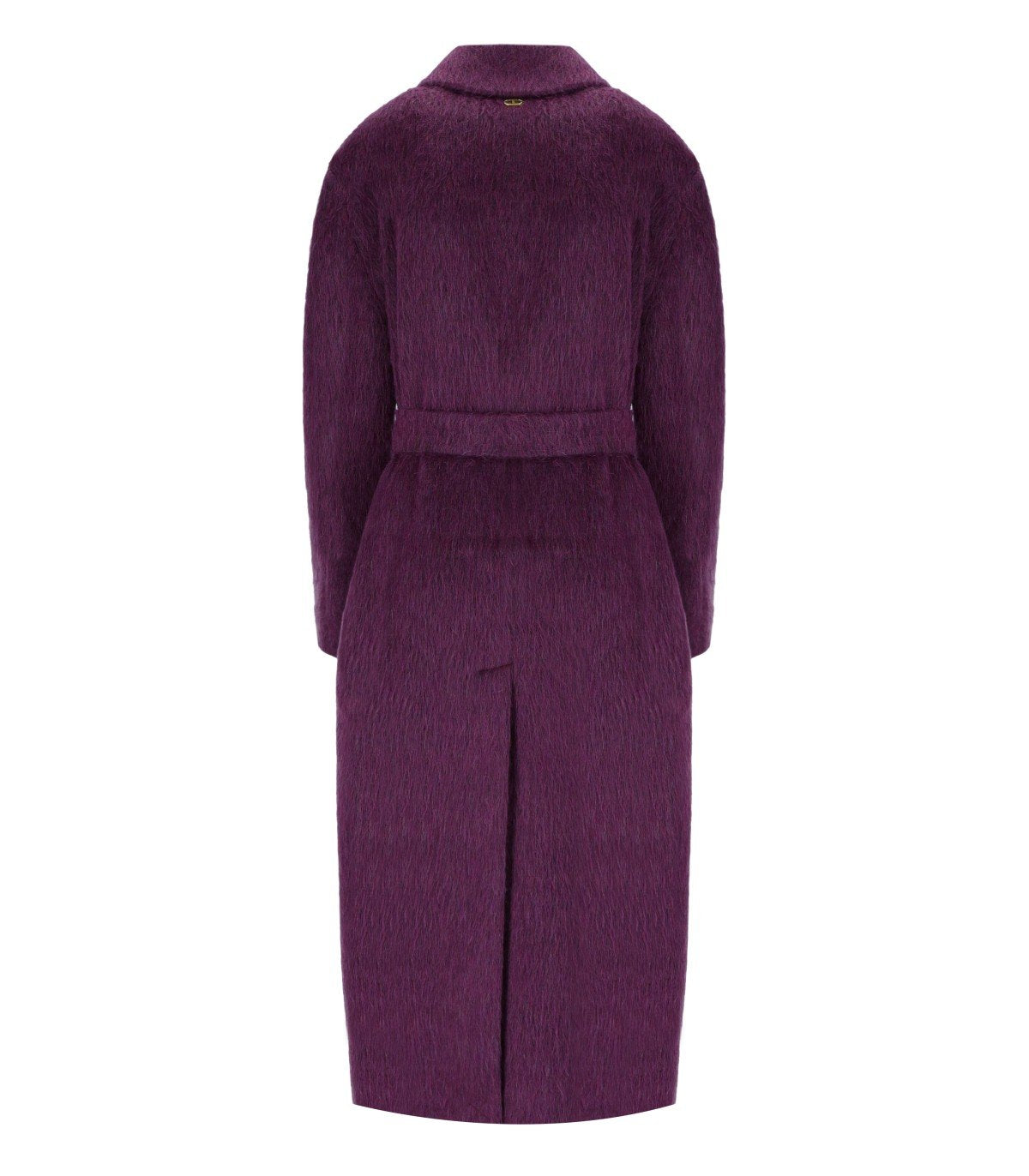 CAPPOTTO CON CINTURA VIOLA TWINSET