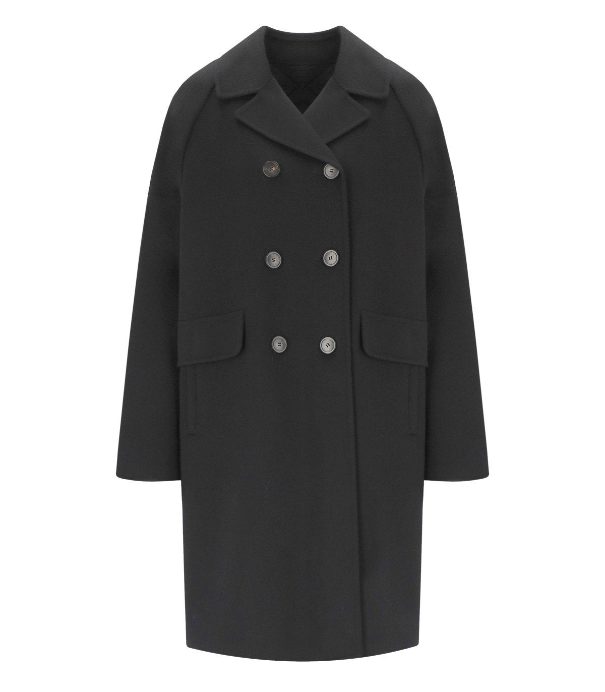 CAPPOTTO DOPPIOPETTO ZOLFO NERO MAX MARA WEEKEND