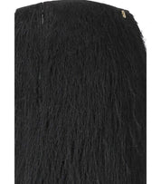 TWINSET BLACK FRINGED SKIRT
