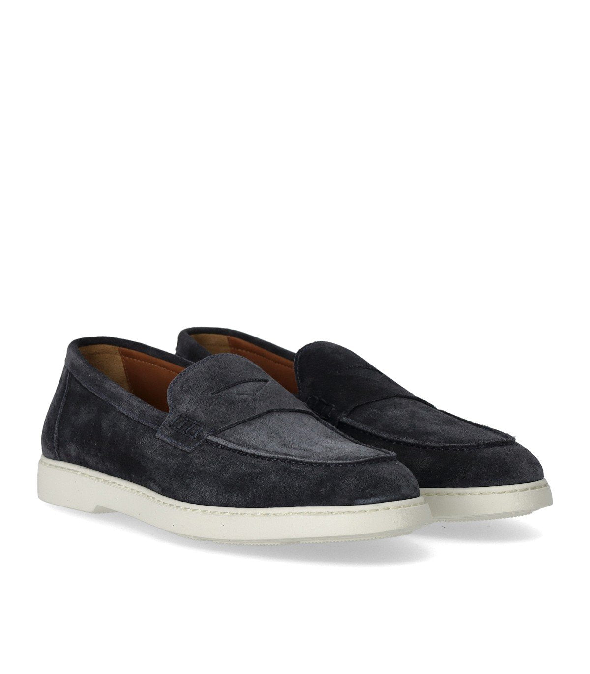 DOUCAL'S ADLER DARK BLUE LOAFER