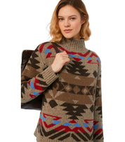 MAGLIONE LUPETTO ERITREA MARRONE MAX MARA WEEKEND