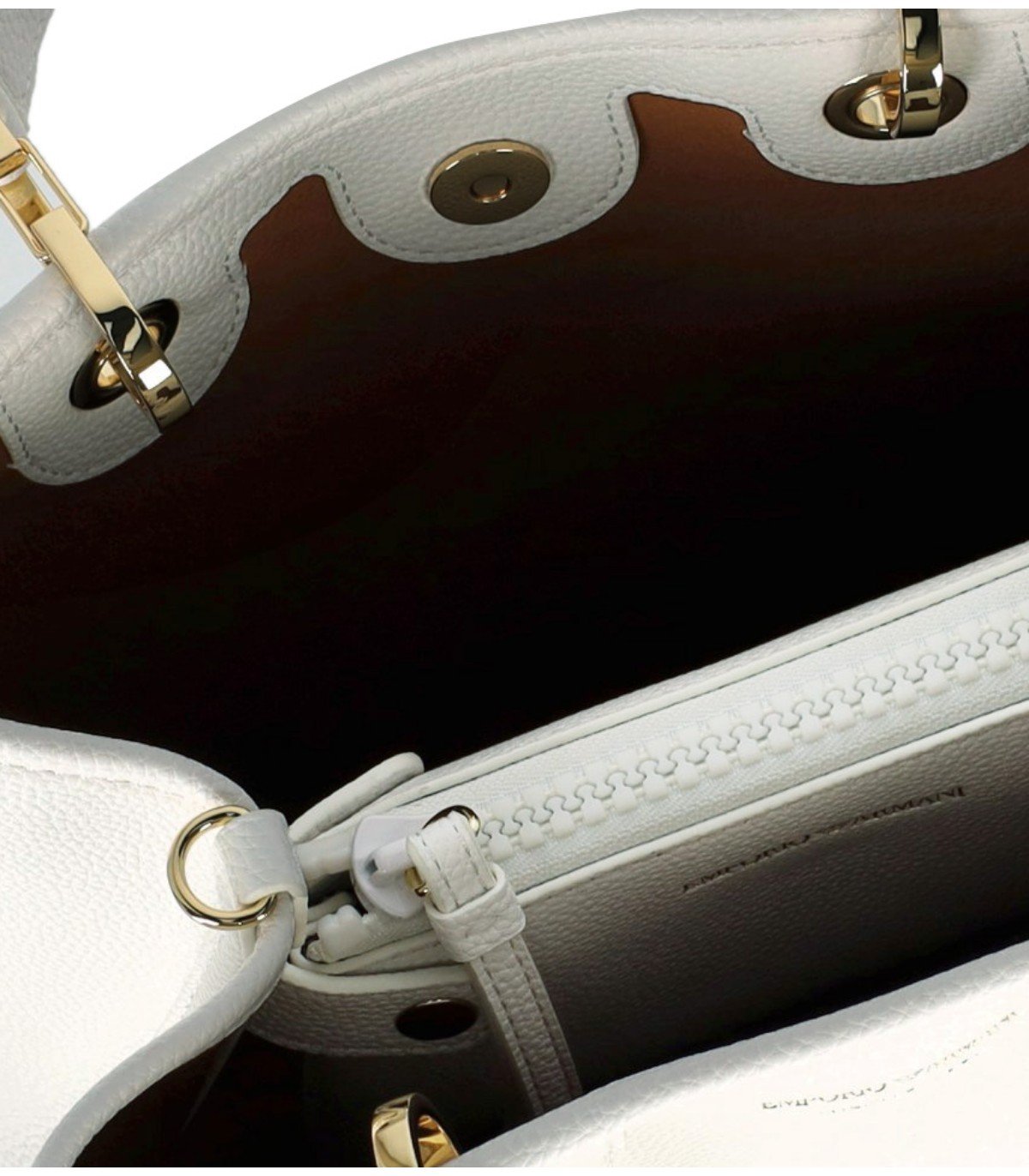 BORSA SHOPPING MYEA PICCOLA BIANCA EMPORIO ARMANI