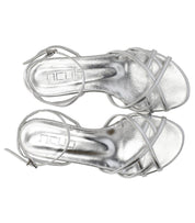 NCUB STICH SILVER FLAT SANDAL