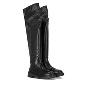 ASH MAXIM BLACK OVER-THE-KNEE BOOT