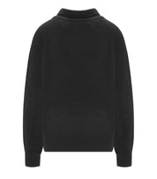ESSENTIEL ANTWERP INVITED BLACK SWEATER