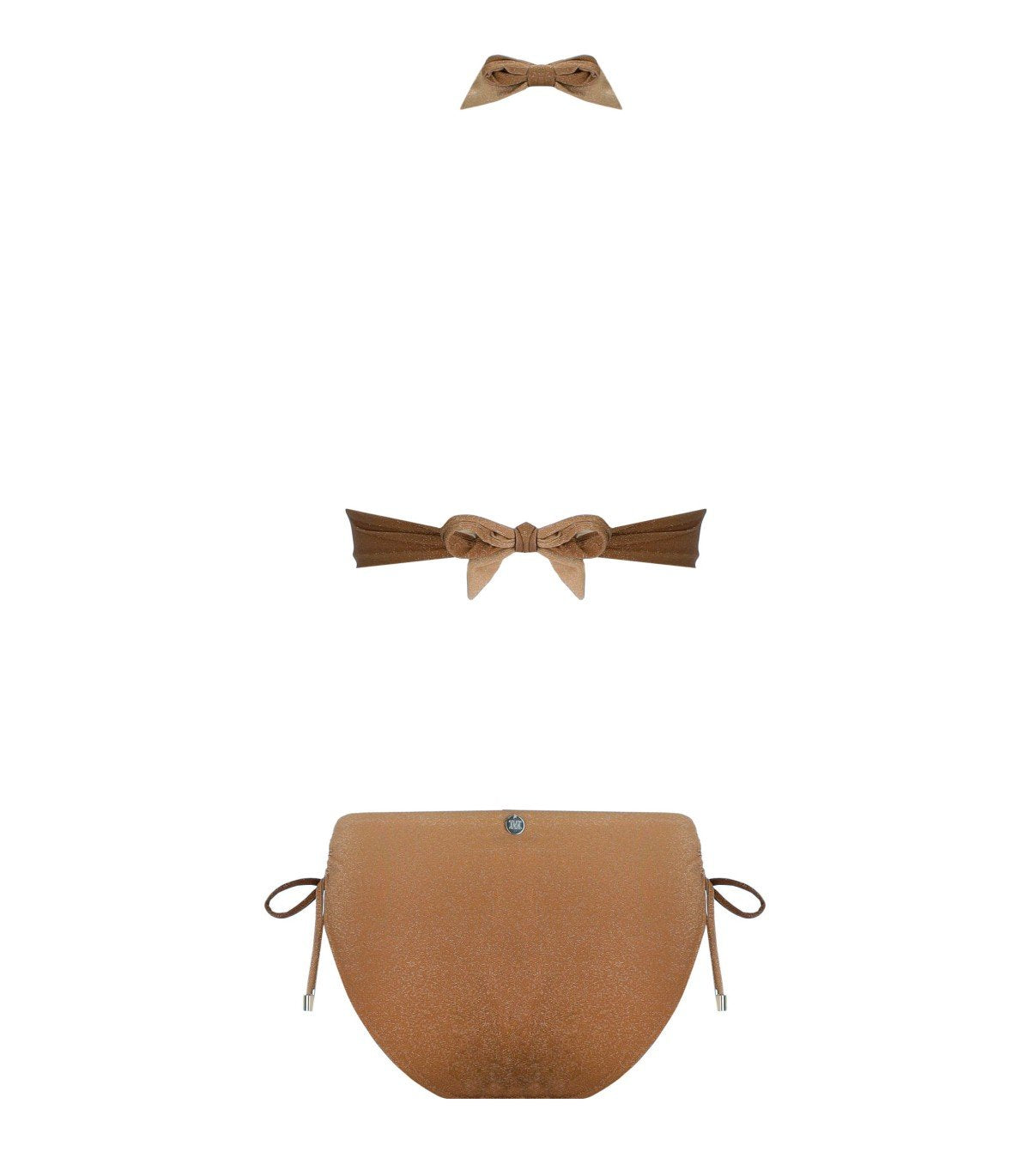 MAX MARA BEACHWEAR BETTA B CUP GOLD BIKINI