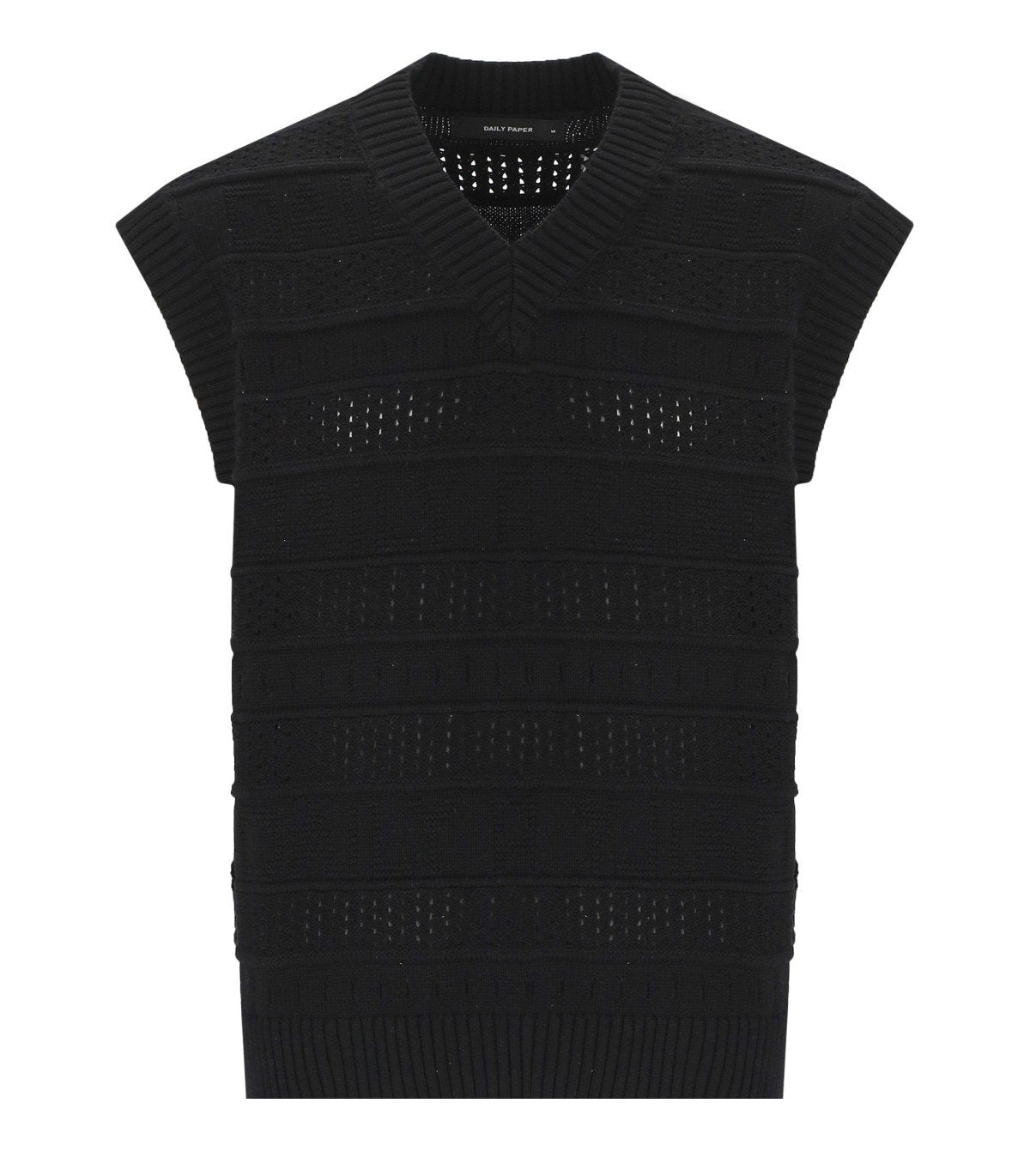 DAILY PAPER RASHIDI BLACK VEST