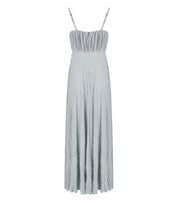 ELISABETTA FRANCHI RED CARPET SKY BLUE DRESS