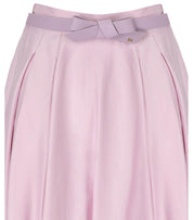 ELISABETTA FRANCHI QUARZO BELTED SKIRT